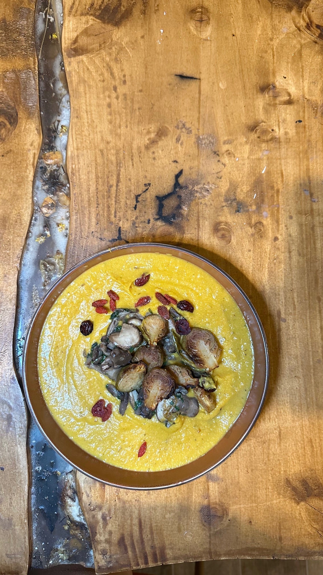 Soupe anti-insomnie riche en magnesium et protéines