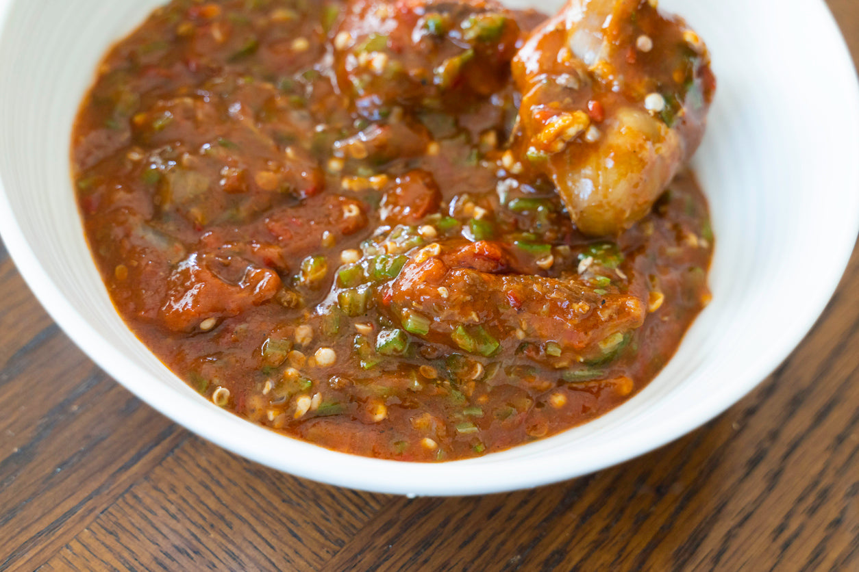 Sauce gombo vegan