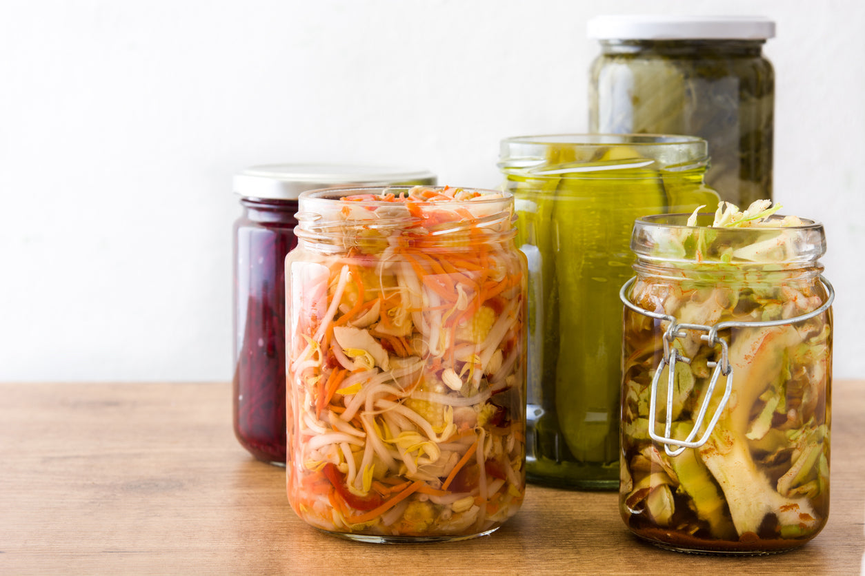 Légumes fermentés, probiotiques et digestion