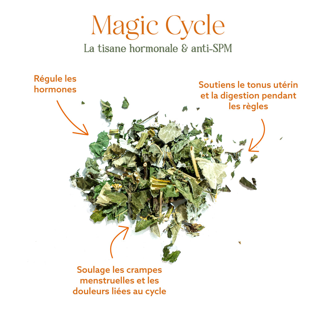 Magic 2 Cycle Magic cycle - La tisane équilibre hormonal et anti-SPM – Maison Kå
